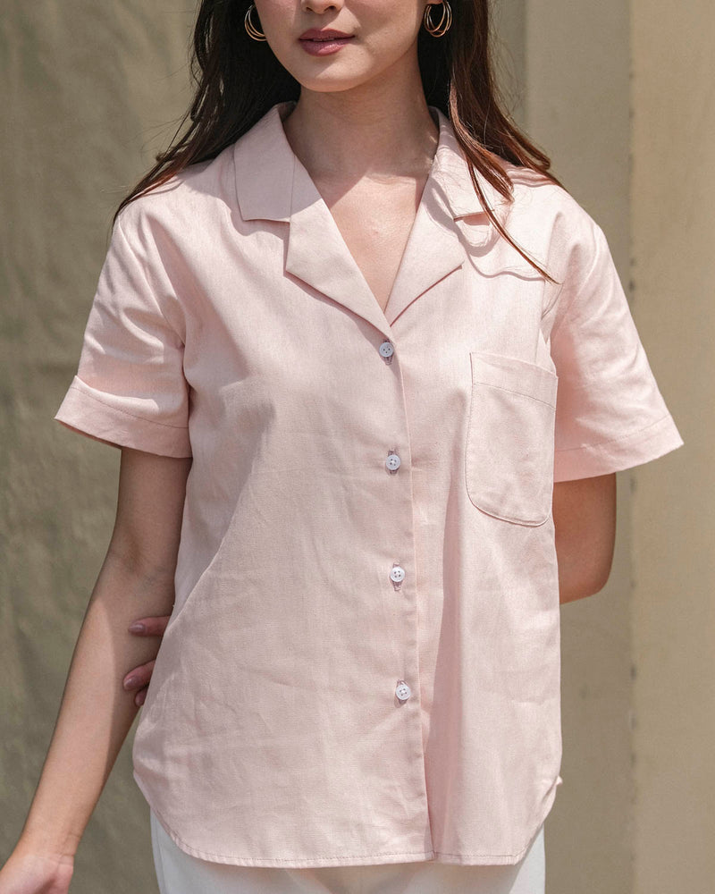 Daniella Oversized Linen Shirt