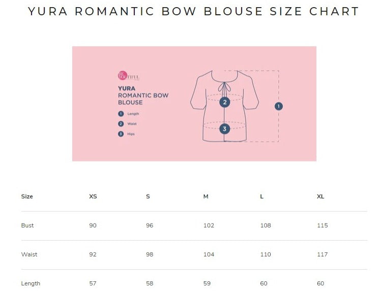 Yura Romantic Bow Blouse