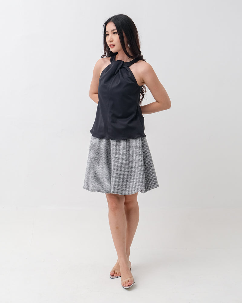 Eve Front Twist Halter Neck Top