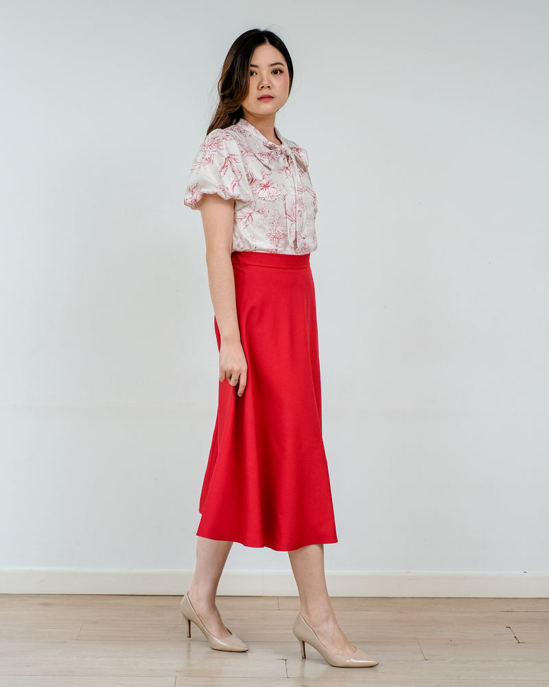 Destiny A-Line Midaxi Fit and Flare Skirt