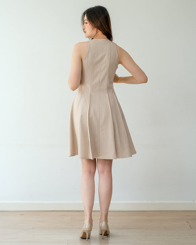 Gloria Pleated Dress