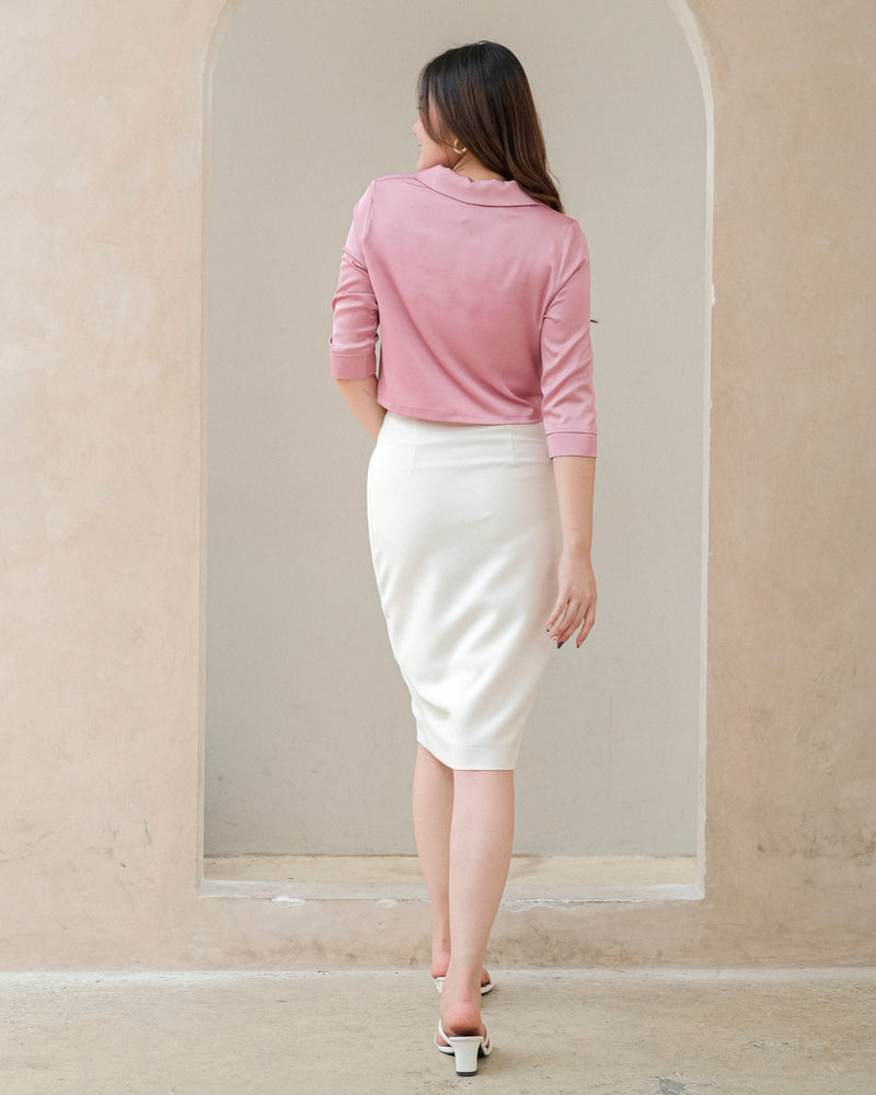 Erica Asymmetrical Pencil Skirt