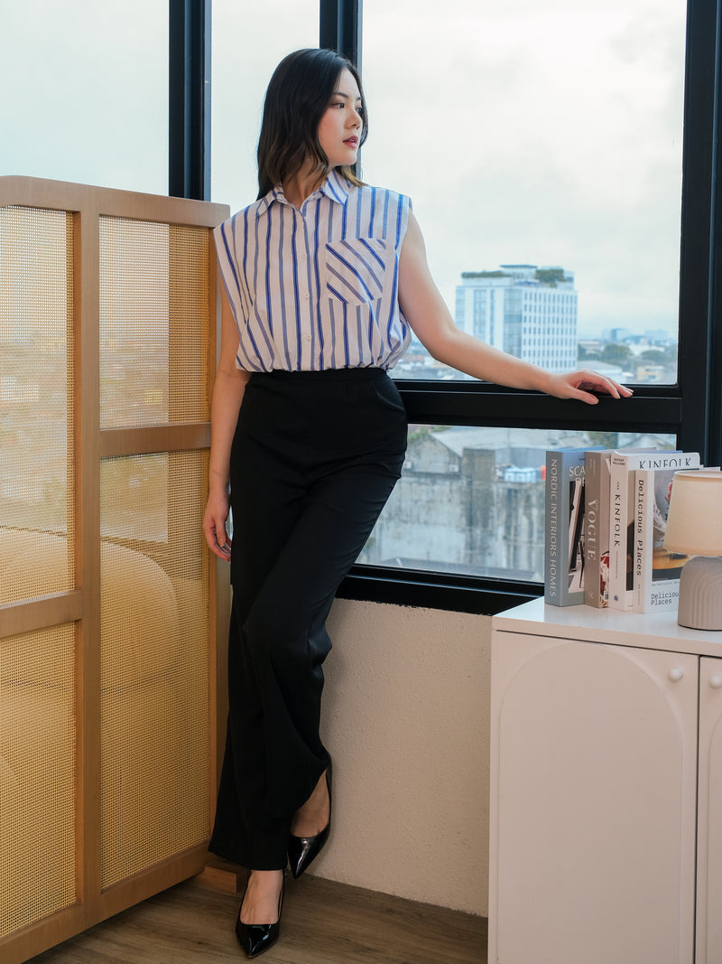 Poise Boxy Crop Shirt