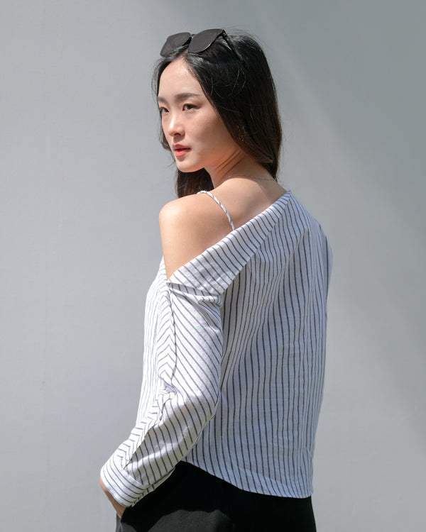 Jasmine Offshoulder Cotton Top