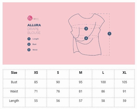 Allura Drape Blouse