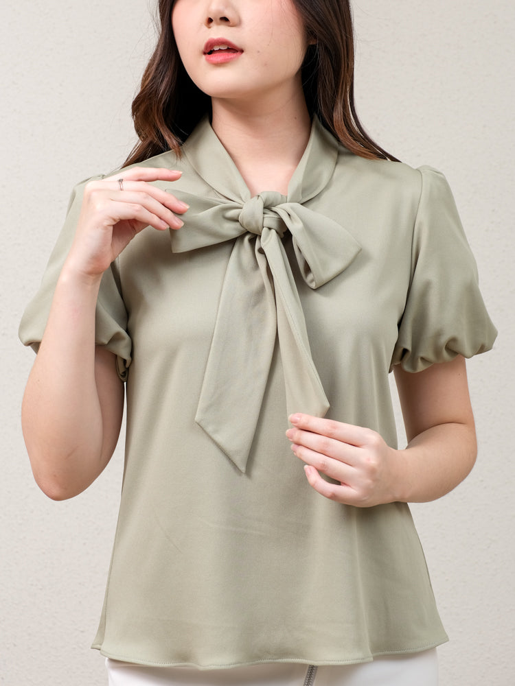 Rosie Bow Tie Blouse