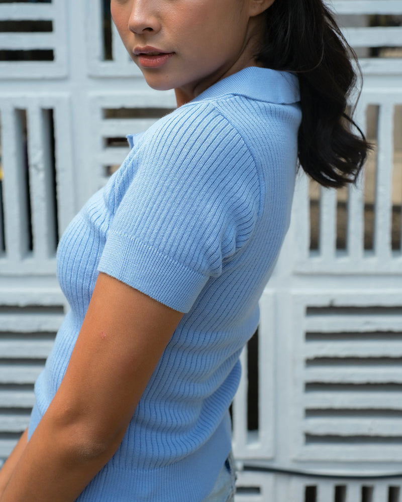 Maggie Knit Polo Shirt
